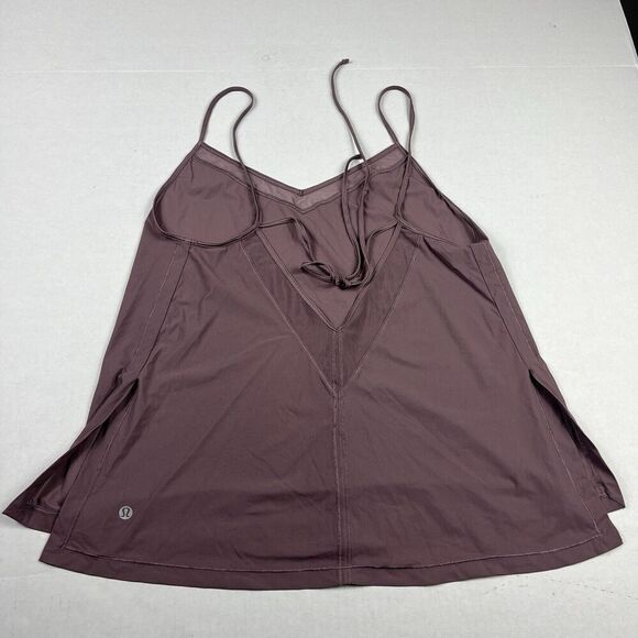 Lululemon Womens Final Count Tank Top Purple Sleeveless Airy Lightweight 4/6 - Picture 1 of 9